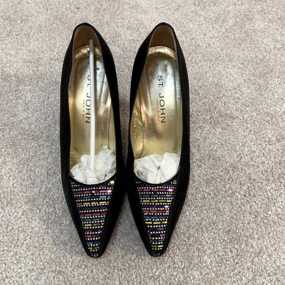 Size 8.5 Women’s St. John high heels - Picture 1 of 3